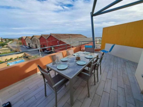 Appartement 3 pièces climatisé avec terrasse à Marseillan, parking privé, proche des commodités - FR-1-326-806